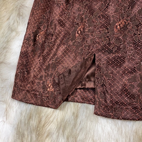 Milly Strapless Lace Pattern Mini Dress, 6 - Picture 9 of 14